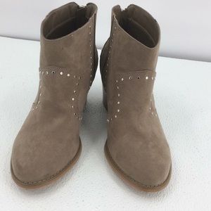 Torrid Ankle Boots Booties Zip Brown Women’s